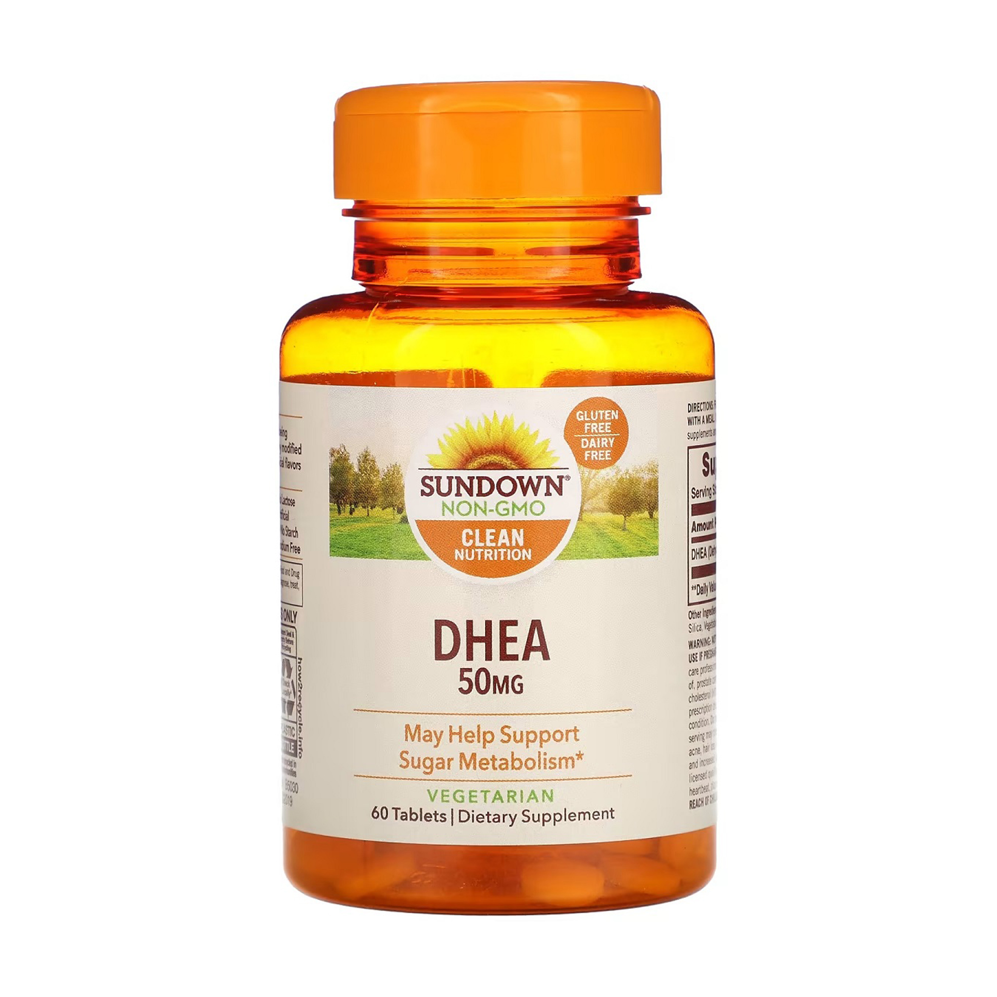 

Дегідроепіандростерон Sundown DHEA 50 мг, 60 таблеток