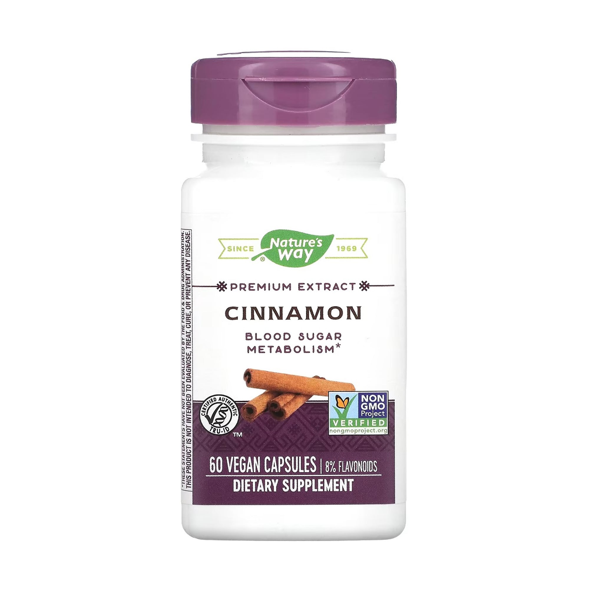 

Уцінка! Кориця Nature's Way Premium Extract Cinnamon, 60 вегетаріанських капсул