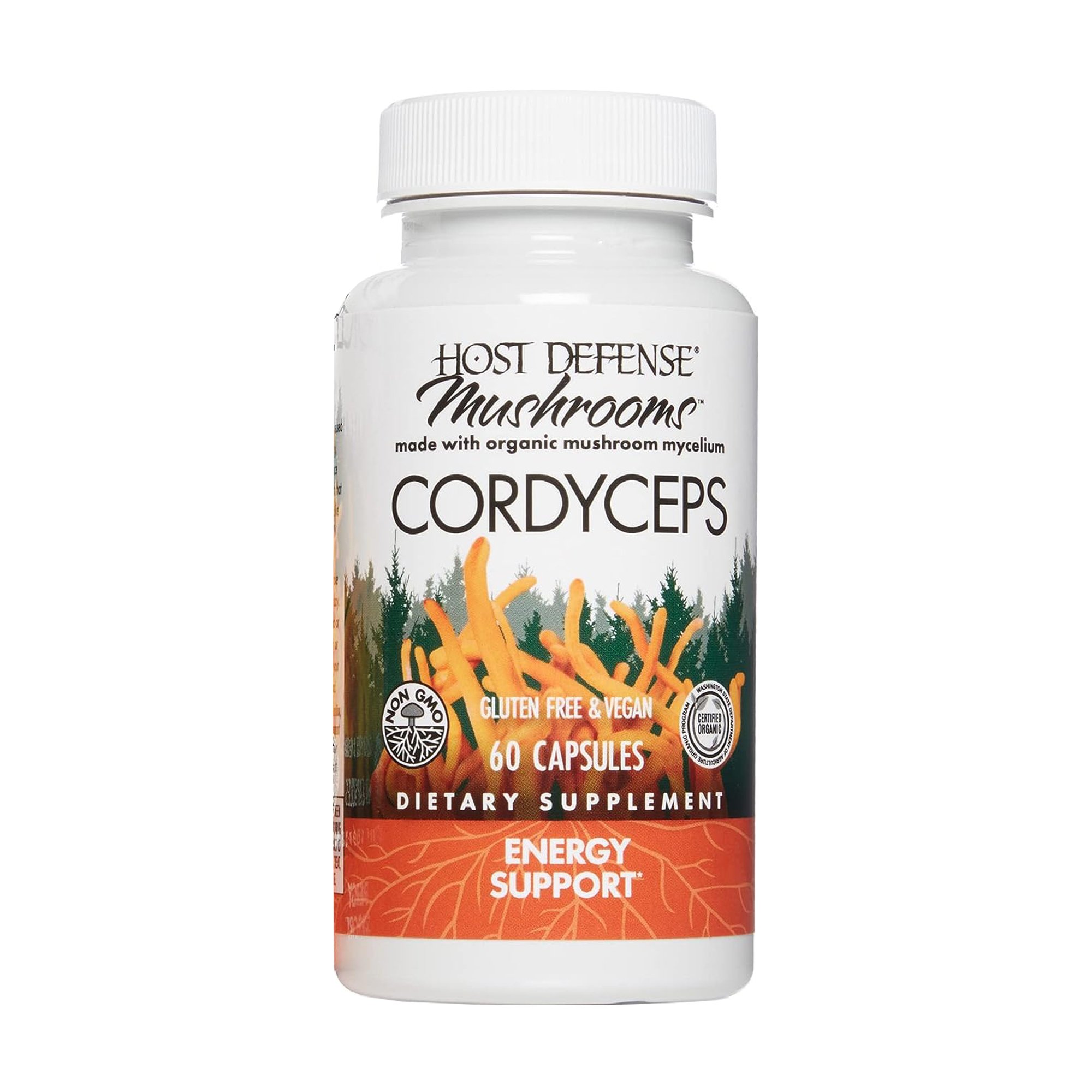 

Кордицепс Fungi Perfecti Host Defense Cordyceps, 60 капсул