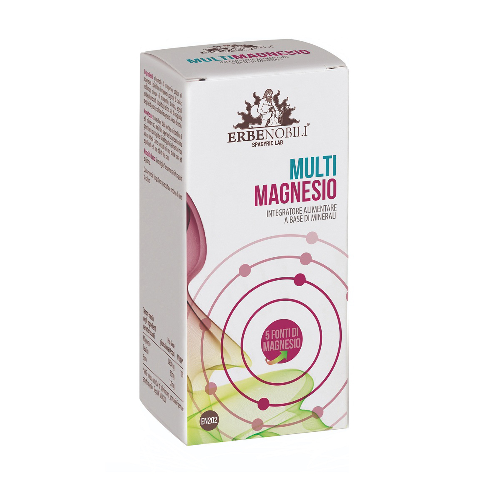 

Мульти-магній Erbenobili Multimagnesio, 60 капсул