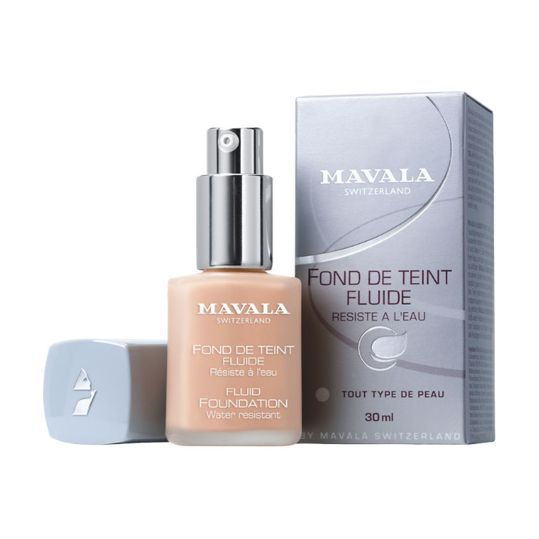 

Уцінка! Тональний флюїд для обличчя Mavala Fluid Foundation Water Resistant 02 Beige Rose, 30 мл