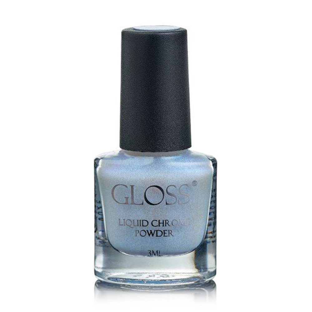 

Уцінка! Рідка втирка для нігтів Gloss Liquid Chrome Powder 007, 3 мл