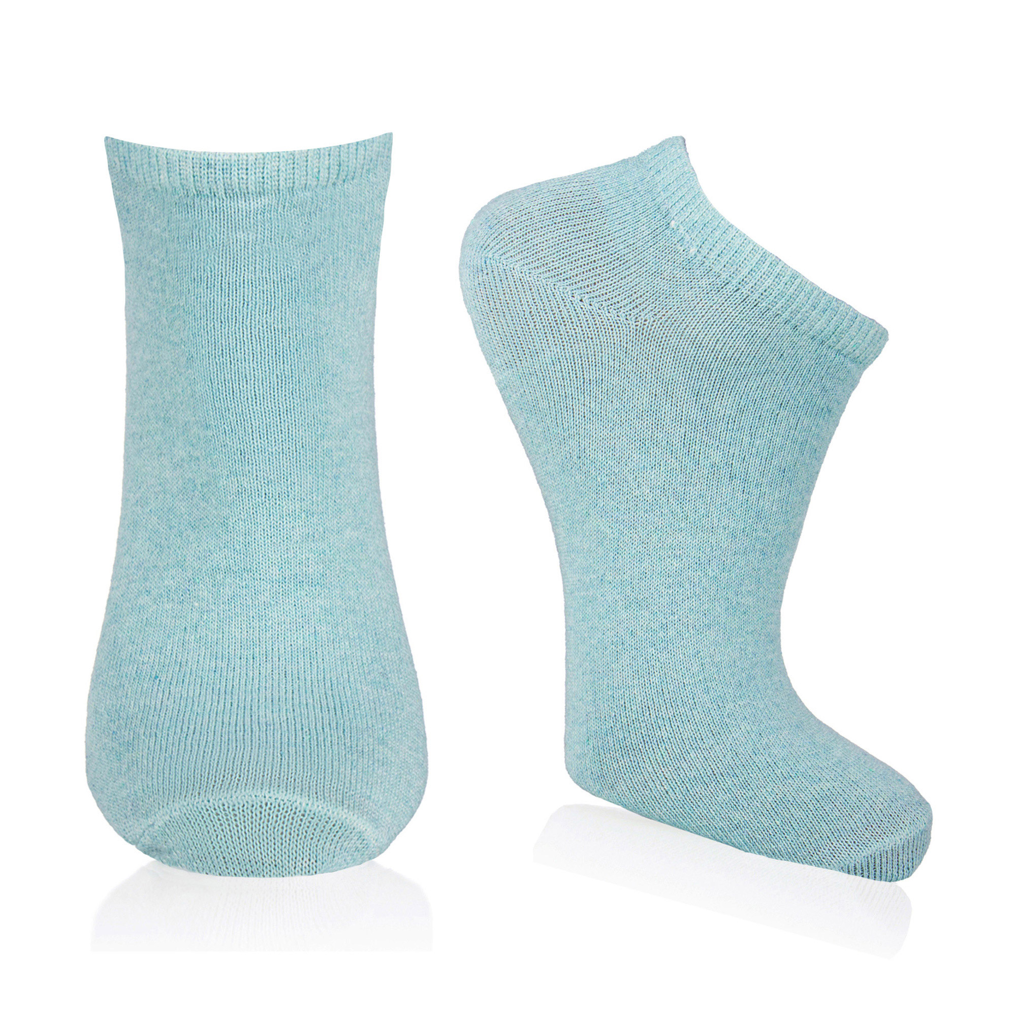 

Шкарпетки жіночі AmiGA В01 короткі, блакитні, розмір 23-25