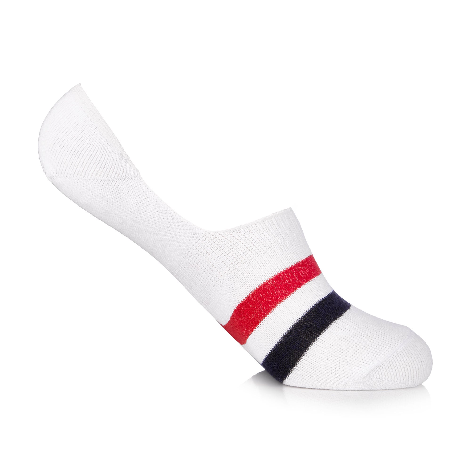 

Шкарпетки чоловічі Amigo SS17 сліди, білі зі смужками, розмір 25