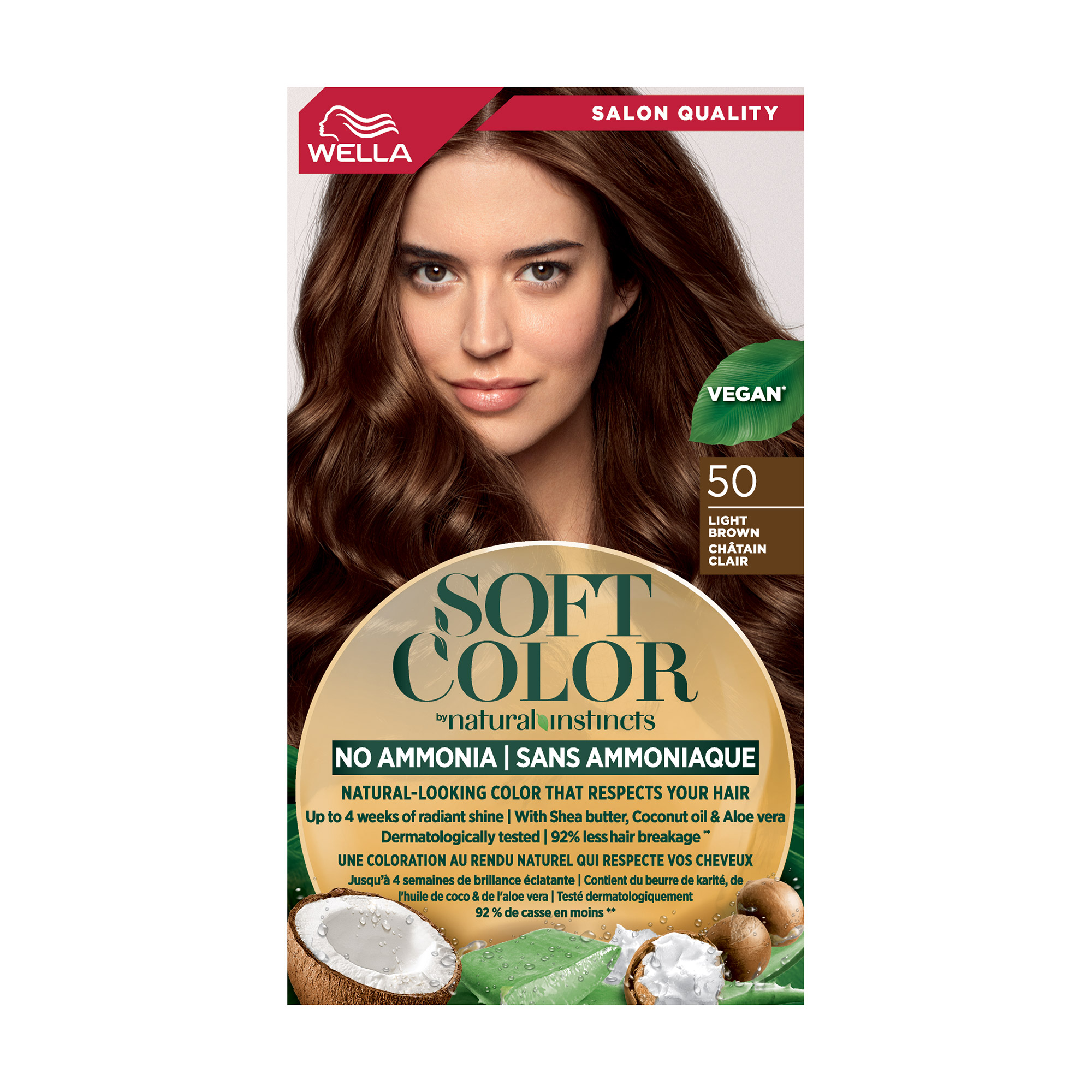 

Фарба для волосся WELLA Soft Color без аміаку 50 Світло-коричневий, 125 мл
