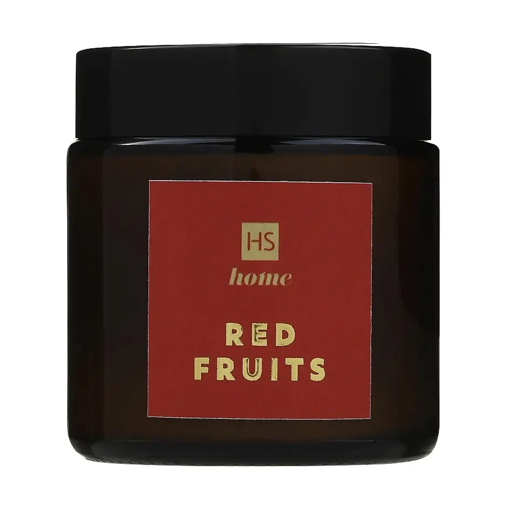 

Аромасвічка у склянці HiSkin Червоні фрукти, 100 мл