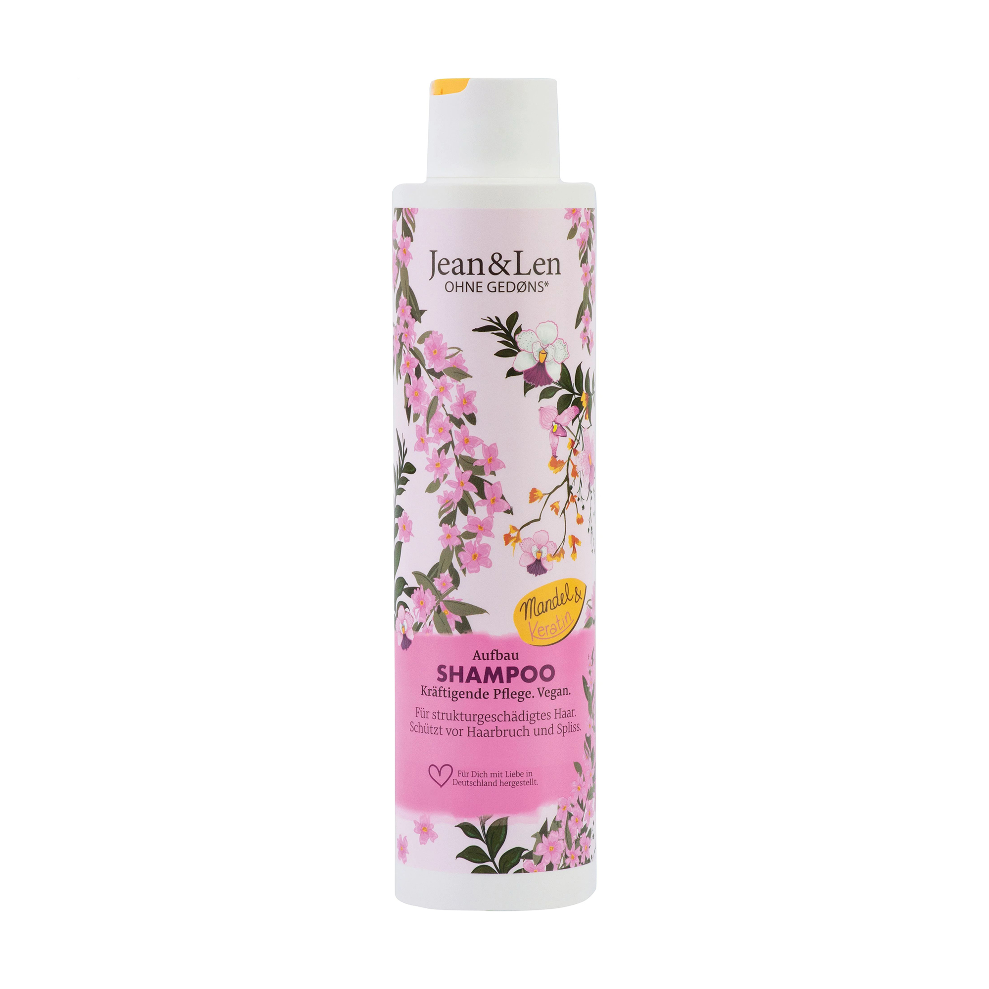 

Уцінка! Регенувальний шампунь для волосся Jean & Len Shampoo Мигдаль та кератин, 300 мл