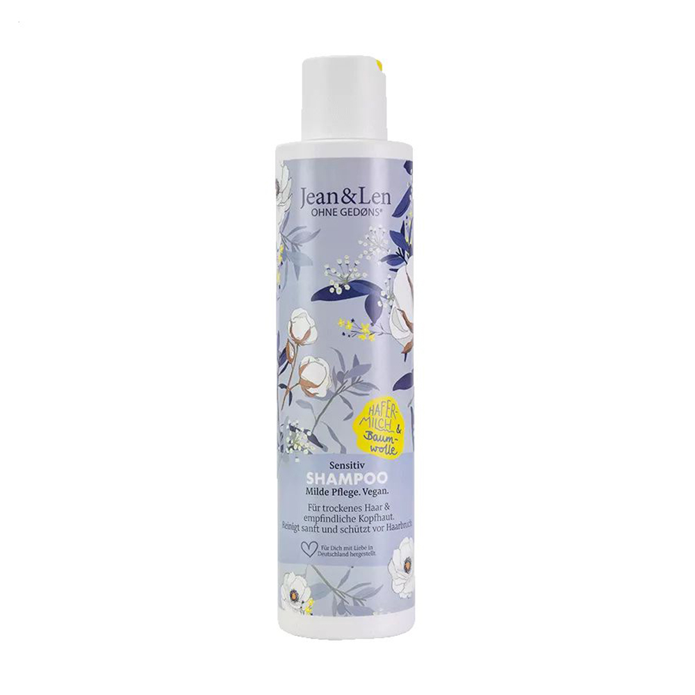

Уцінка! Шампунь для волосся Jean & Len Shampoo Вівсяне молоко та бавовна, 300 мл