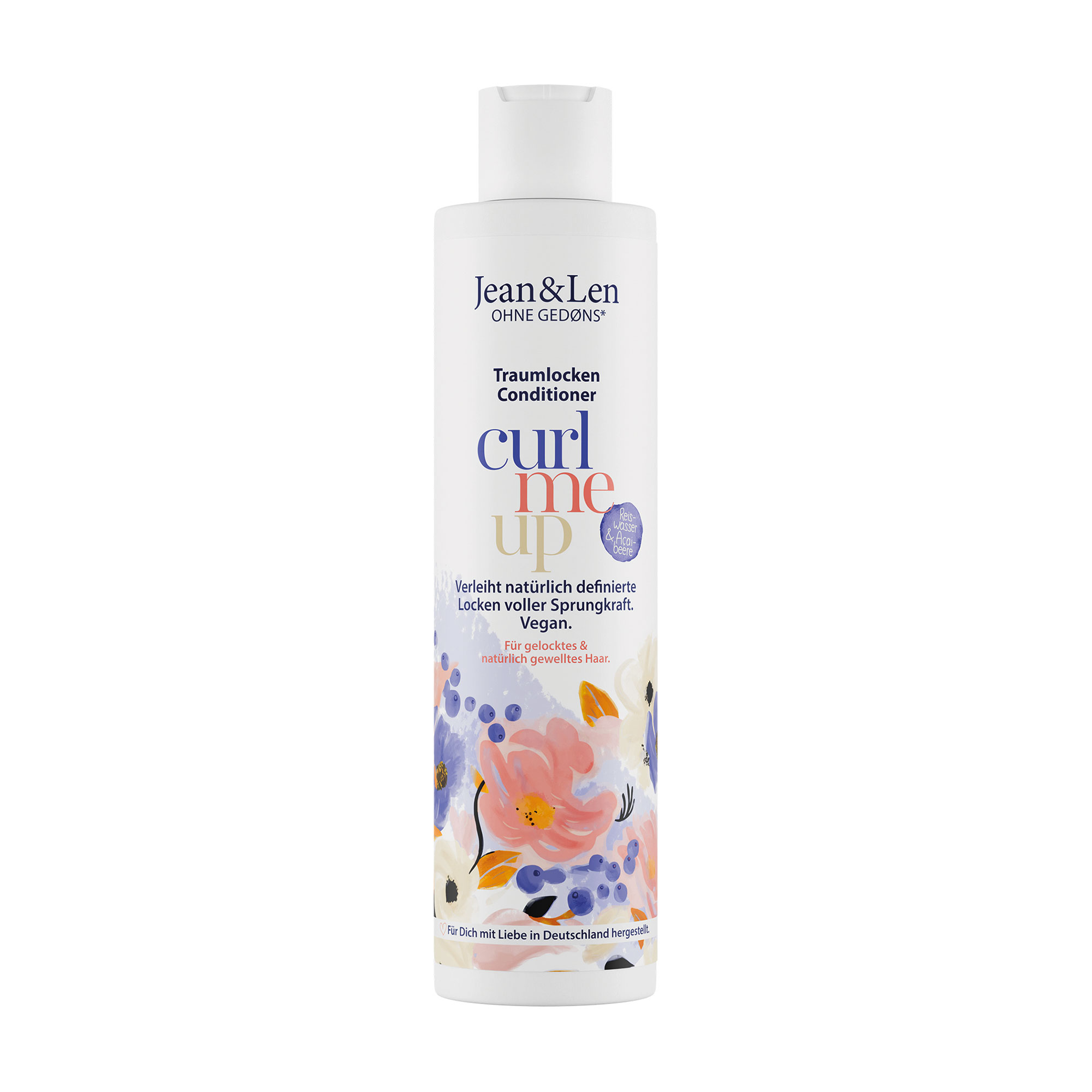 

Кондиціонер Jean & Len Conditioner Рисова вода та ягоди асаї, для кучерявого волосся, 300 мл