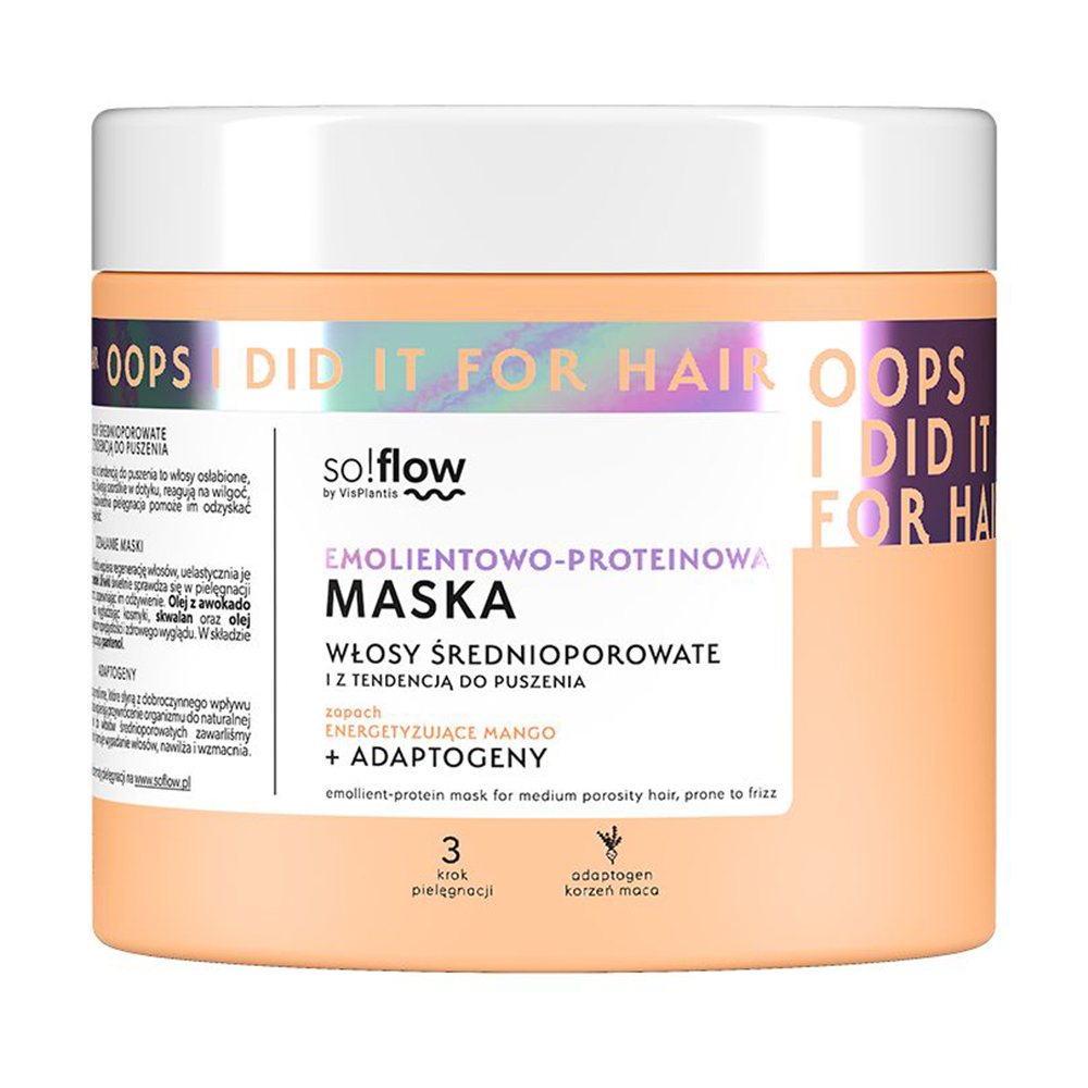 

Маска so!flow Mask для волосся середньої пористості, 200 мл