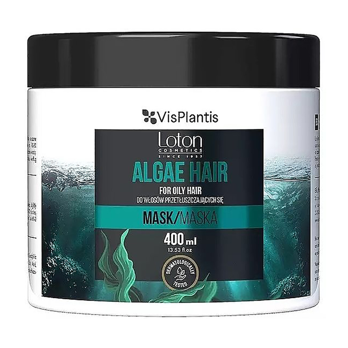 

Уцінка! Маска Loton Cosmetics Algae Hair Mask для жирного волосся, з екстрактом водоростей, 400 мл