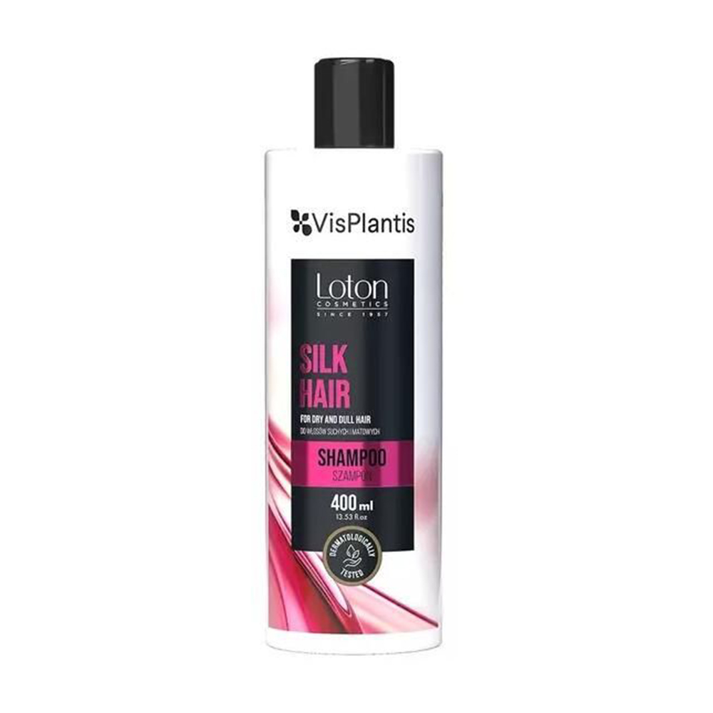 

Уцінка! Шампунь Loton Cosmetics Silk Hair Shampoo для сухого та тьмяного волосся, з екстрактом шовку, 400 мл