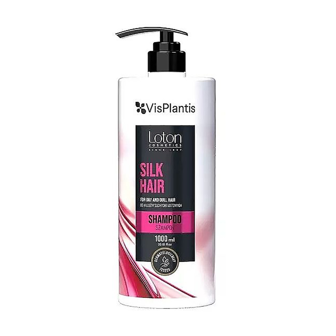 

Уцінка! Шампунь Loton Cosmetics Silk Hair Shampoo для сухого та тьмяного волосся, з екстрактом шовку, 1 л