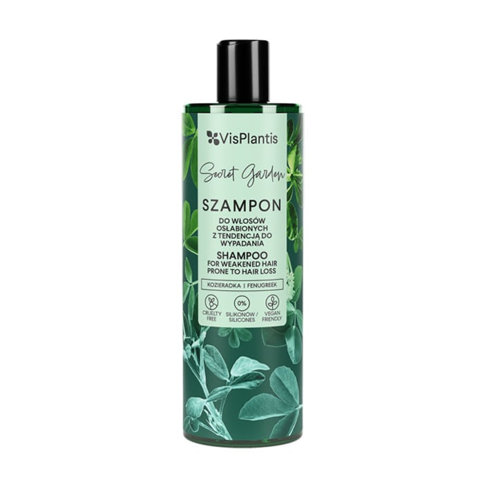 

Шампунь Vis Plantis Fenugreek Shampoo для ослабленого волосся зі схильністю до випадіння, 400 мл