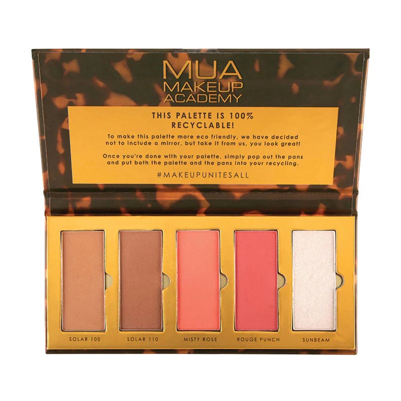 

Палетка для контурингу обличчя Make Up Academy Golden Hour Face Palette, 15 г