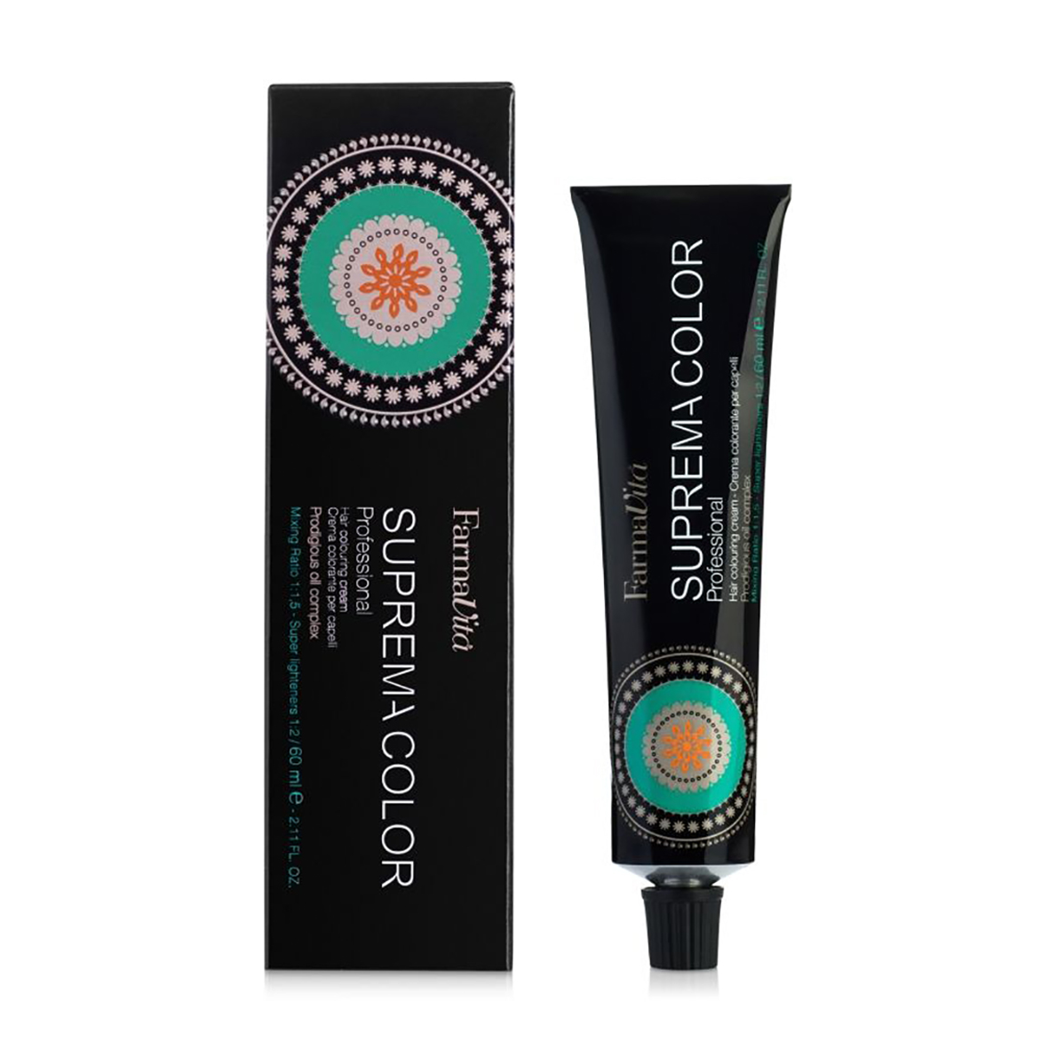 

Стійка крем-фарба для волосся FarmaVita Suprema Color 7.0 Блондин, 60 мл