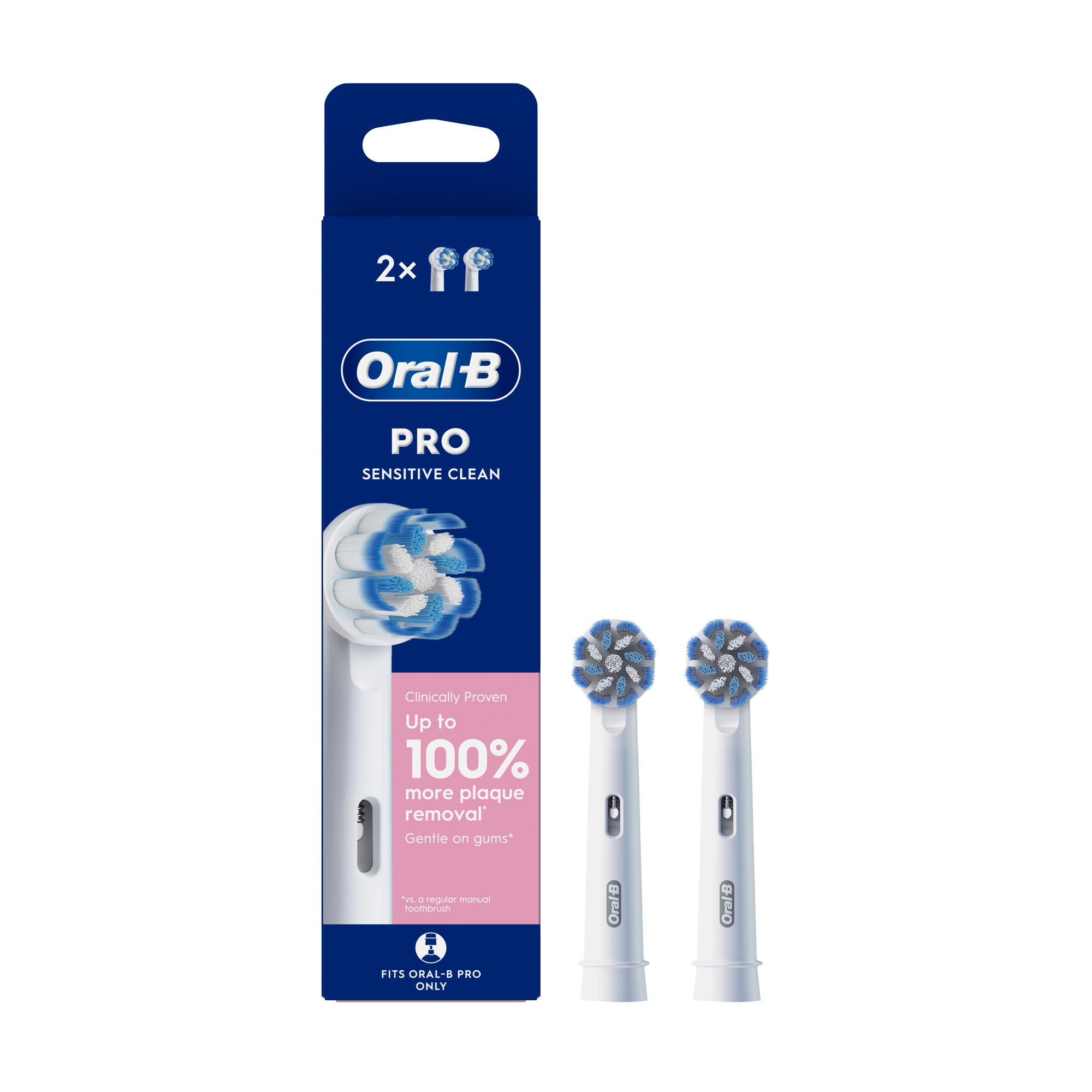 

Насадки для електричної зубної щітки Oral-B Pro Sensitive Clean, 2 шт