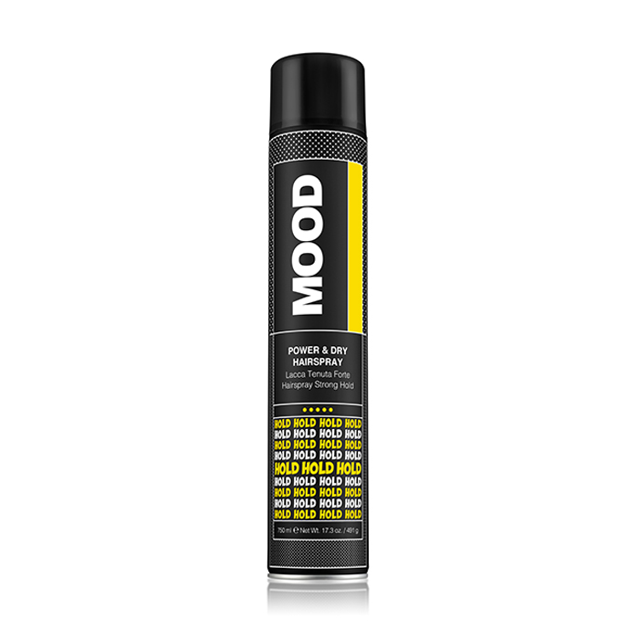 

Лак для волосся Mood Power & Dry Hairspray сильної фіксації, 750 мл