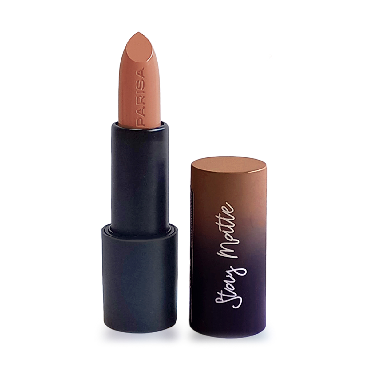 Матова помада для губ Parisa Cosmetics Stay Matte L-08, 03 Brown Sugar, 3.6 г
