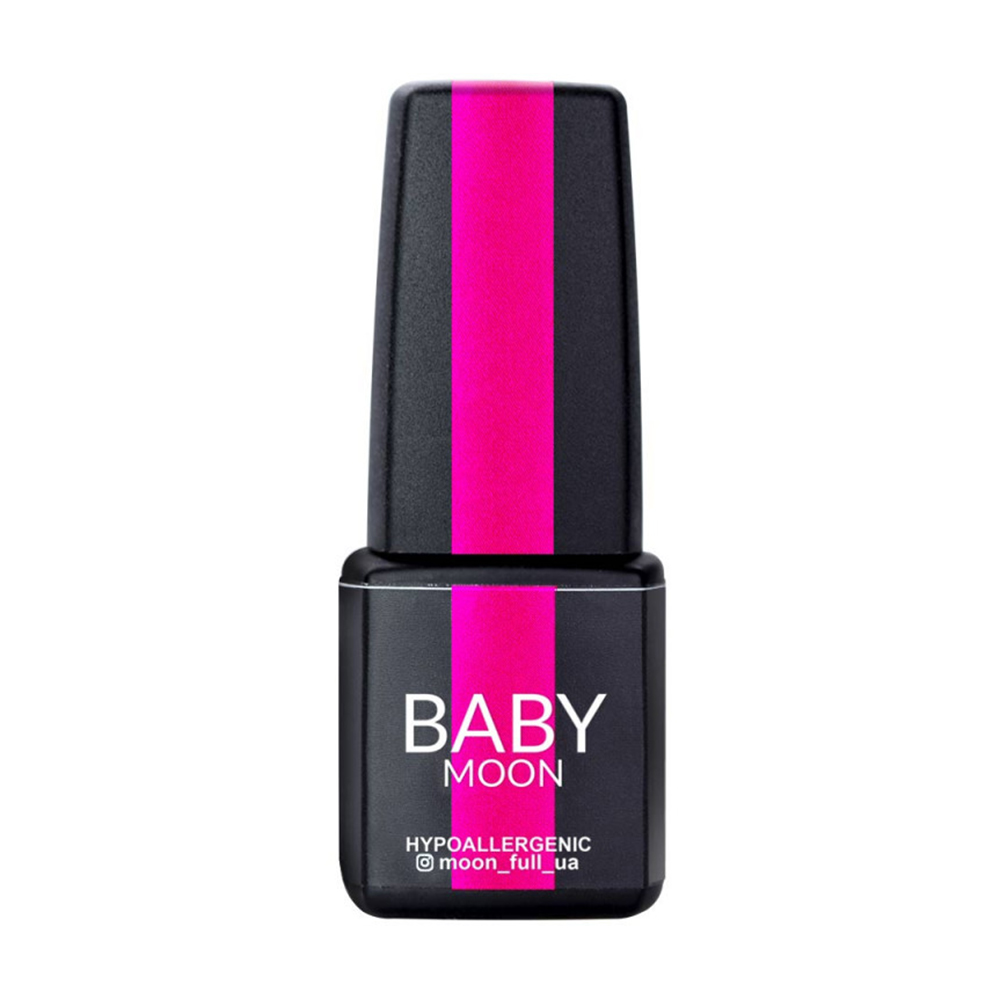 

Гель-лак для нігтів Baby Moon Full Baby Dolce Rose Gel Polish 015 Яскраво-рожевий з малиновим відливом, 6 мл