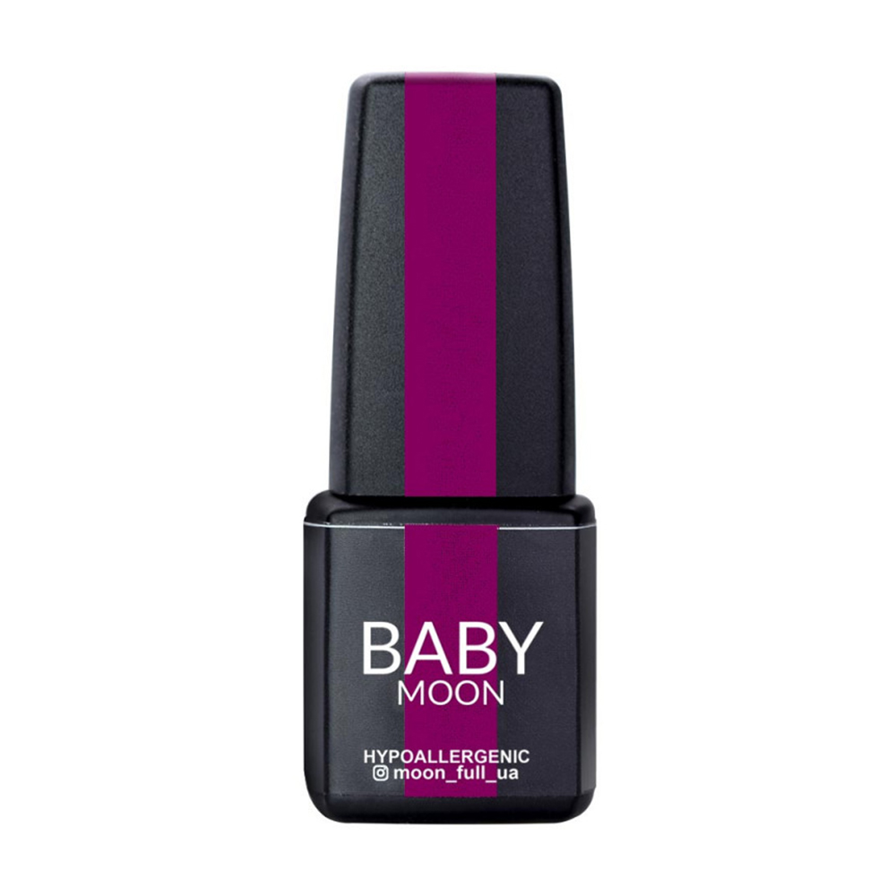 

Гель-лак для нігтів Baby Moon Full Baby Lilac Train Gel Polish 002 Буряковий світлий, 6 мл