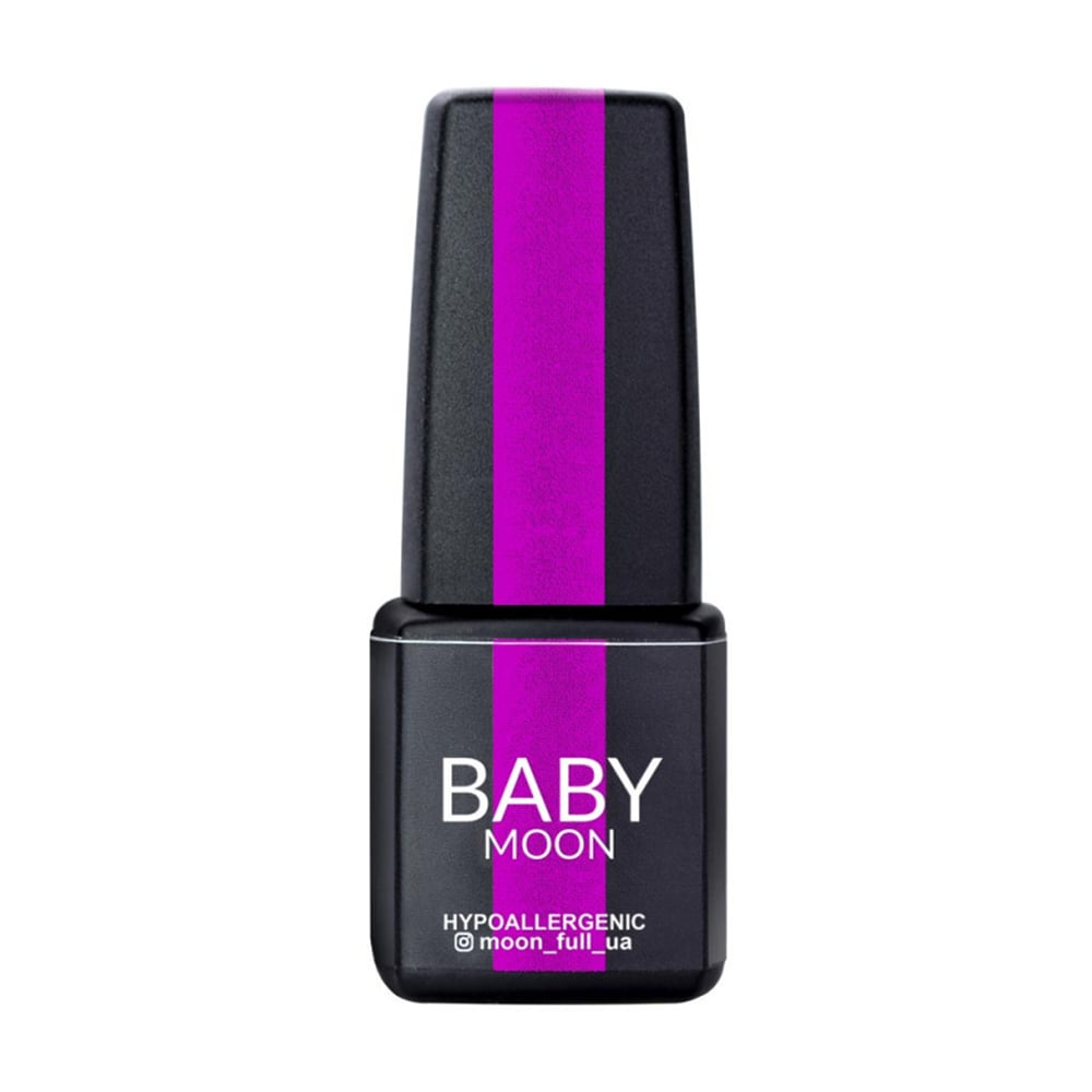 

Гель-лак для нігтів Baby Moon Full Baby Lilac Train Gel Polish 011 Яскраво-бузковий, 6 мл