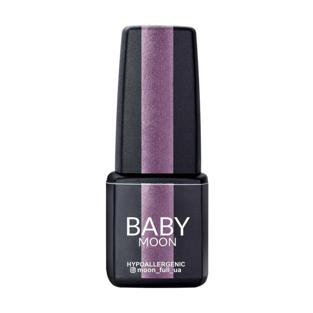 

Гель-лак для нігтів Baby Moon Full Baby Lilac Train Gel Polish 026 Сіро-бузковий, 6 мл