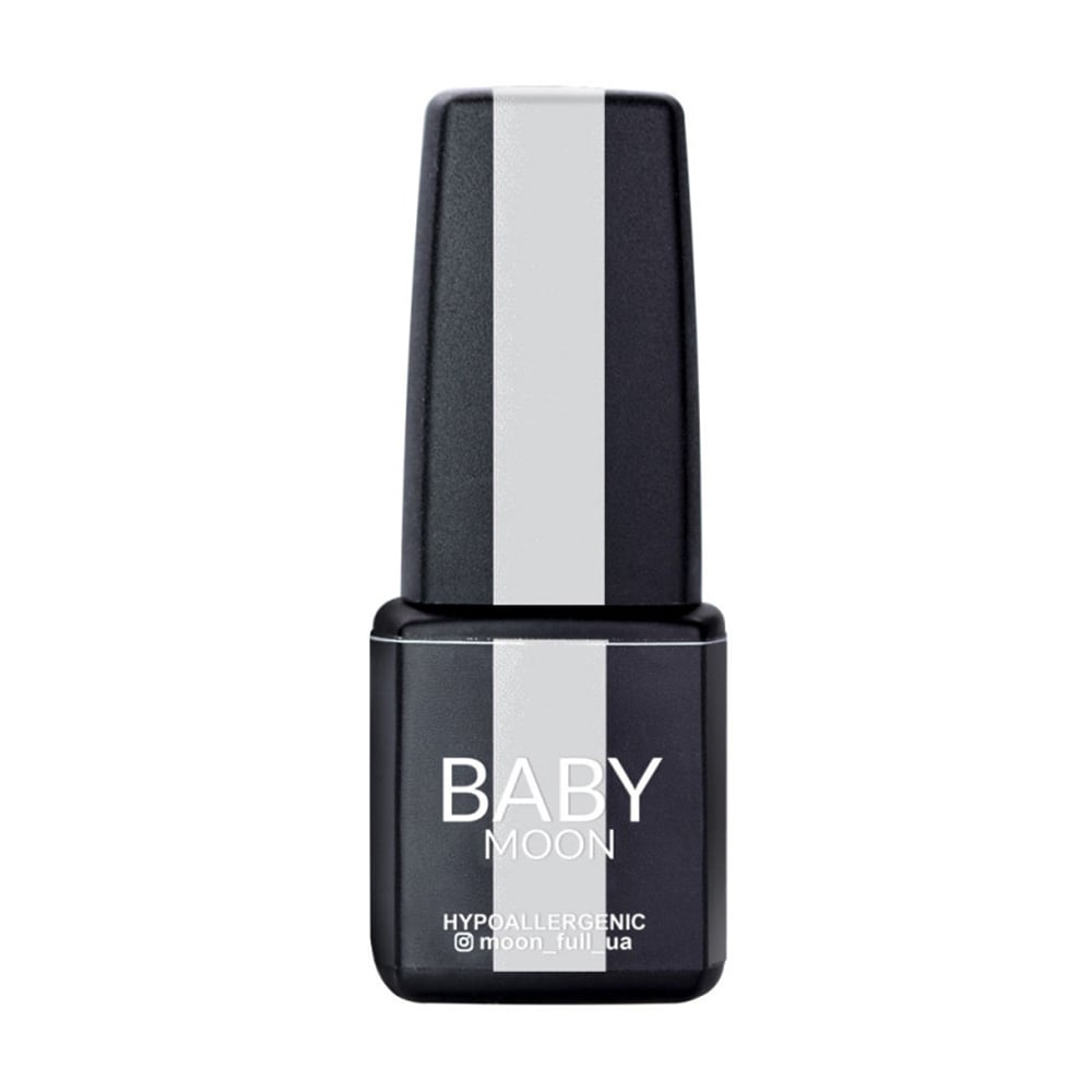 

Гель-лак для нігтів Baby Moon Full Baby Midnight Gel Polish 003 Білий напівпрозорий з блискітками, 6 мл