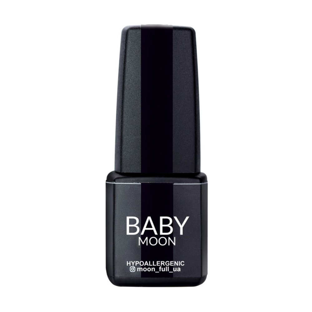 

Гель-лак для нігтів Baby Moon Full Baby Midnight Gel Polish 007 Глибокий чорний, 6 мл