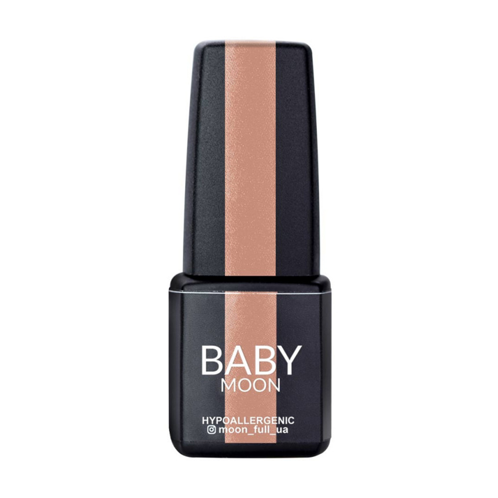 

Гель-лак для нігтів Baby Moon Full Baby Pastel Gel Polish 002 Рожевий капучино з дрібним шимером, 6 мл