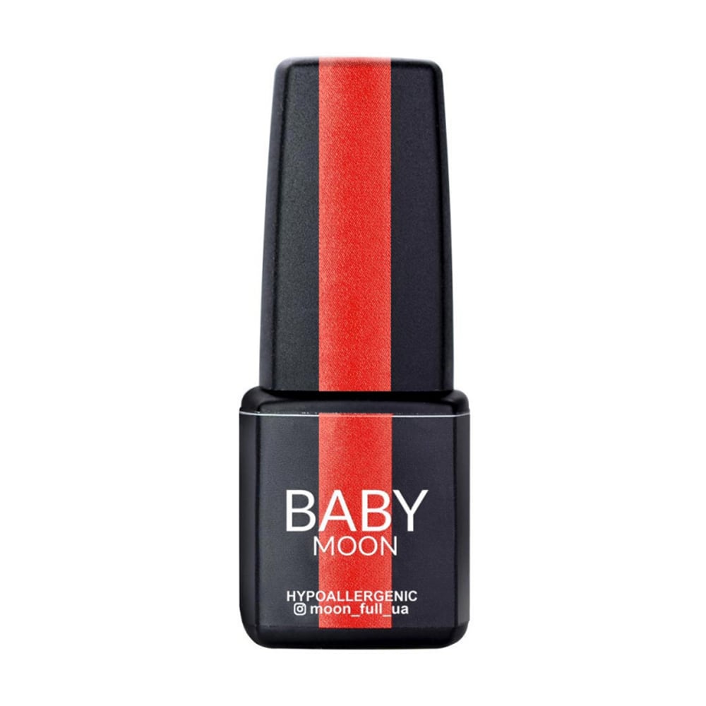 

Гель-лак для нігтів Baby Moon Full Baby Red Chic Gel Polish 009 Помаранчево-червоний, 6 мл