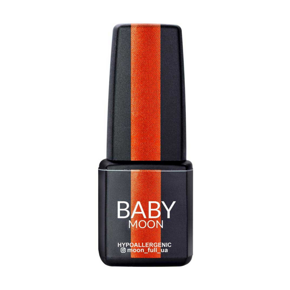

Уцінка! Гель-лак для нігтів Baby Moon Full Baby Sunny Solo Gel Polish 008 Моркв'яно-шафрановий, 6 мл