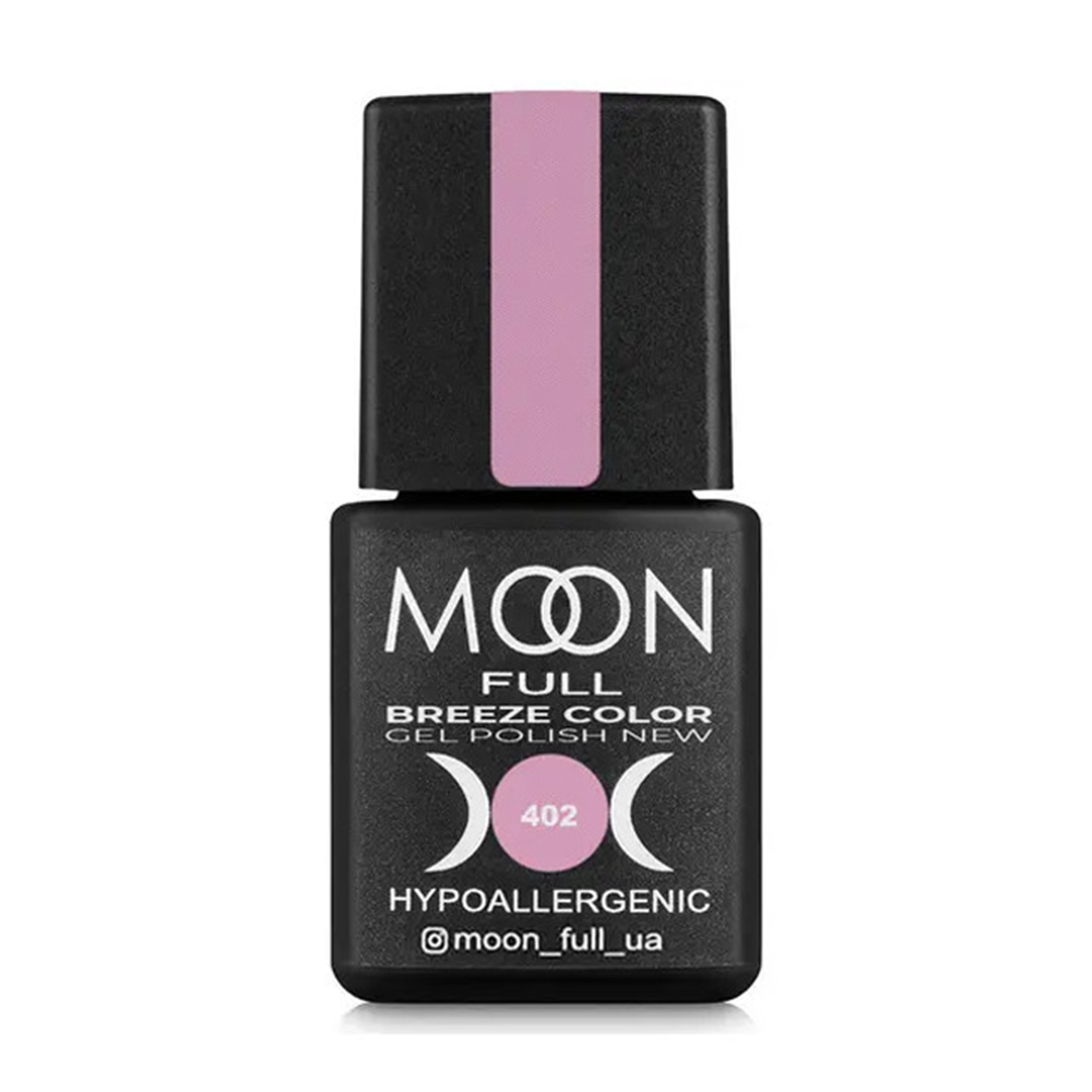 

Гель-лак для нігтів Moon Full Breeze Color Gel Рolish 402 Світло-рожевий, 8 мл