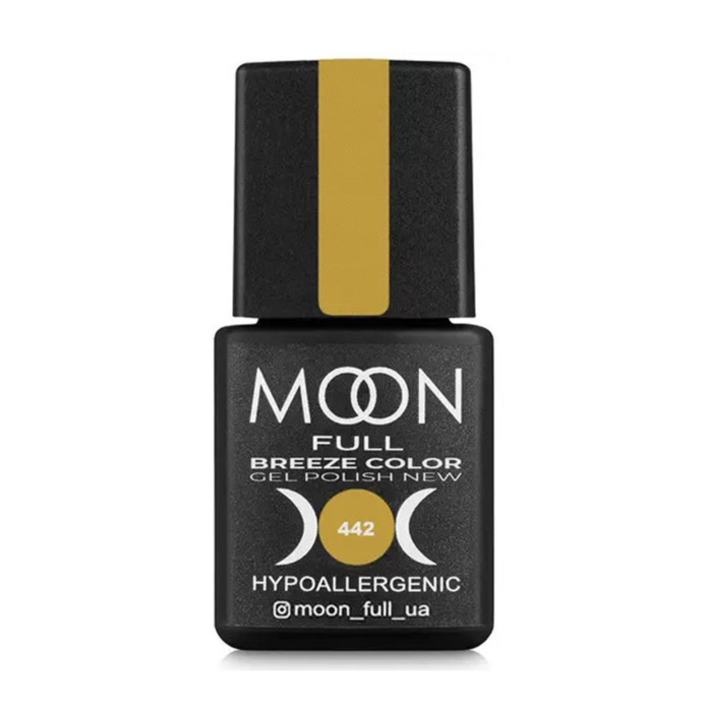 

Гель-лак для нігтів Moon Full Breeze Color Gel Рolish 442 Світлий шафран, 8 мл