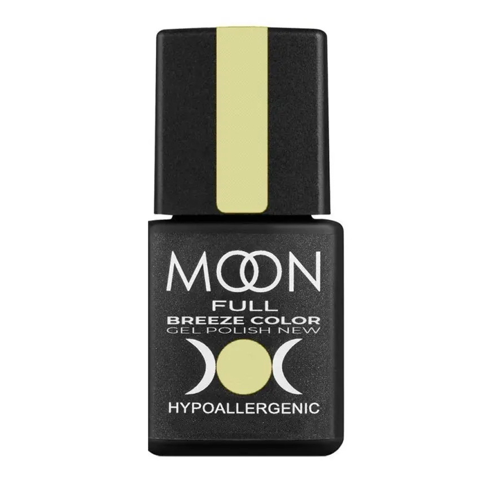 

Гель-лак для нігтів Moon Full Breeze Color Gel Рolish 447 Ніжно-лимонний, 8 мл