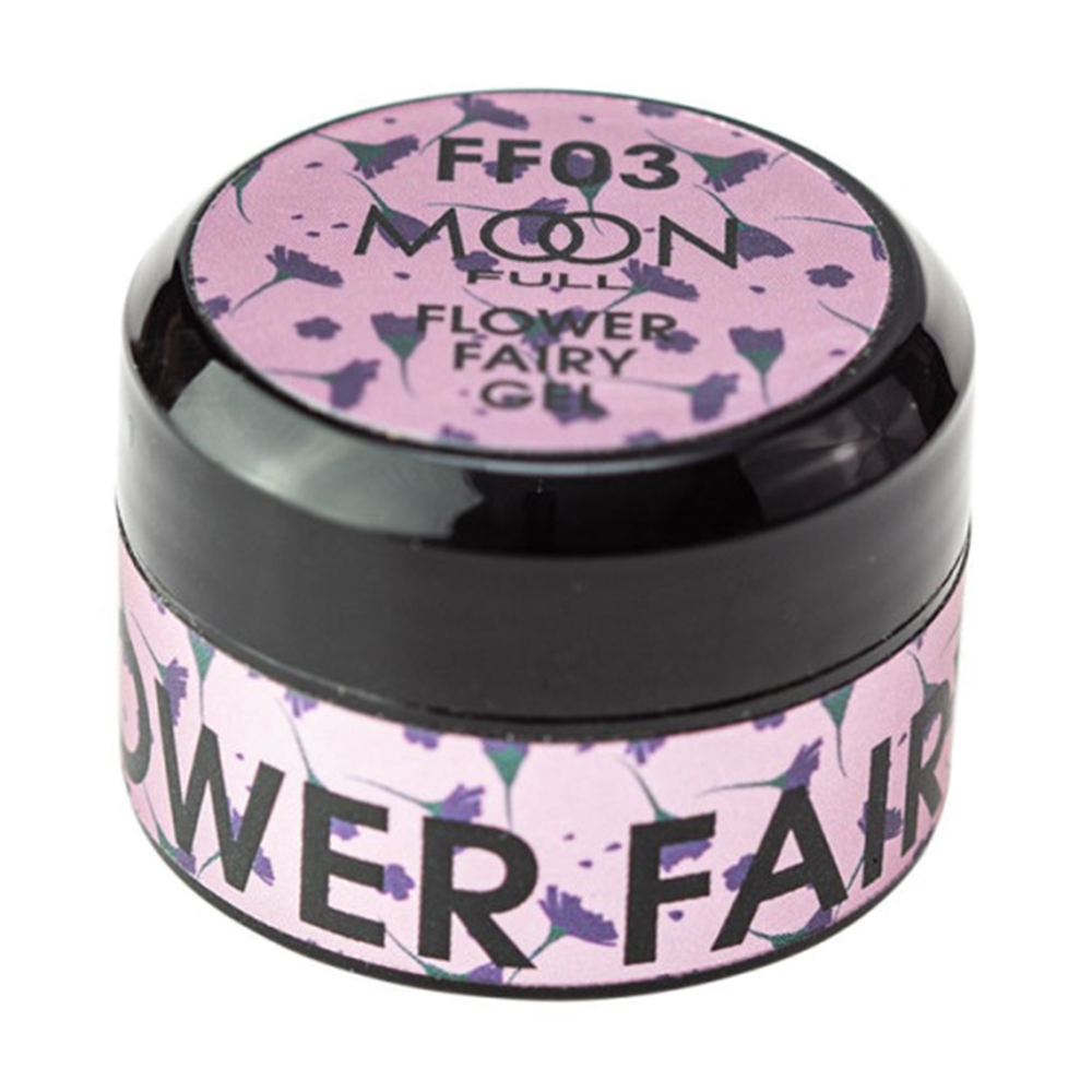 

Гель-лак для нігтів Moon Full Flower Fairy Gel з сухоцвітами, FF03, 5 мл