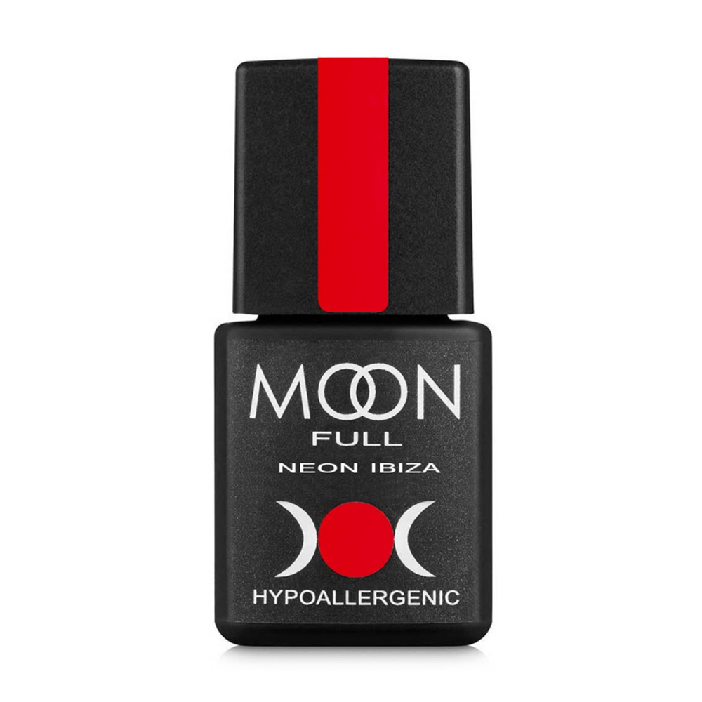 

Гель-лак для нігтів Moon Full Neon Ibiza Gel Рolish 716 Червоний, 8 мл