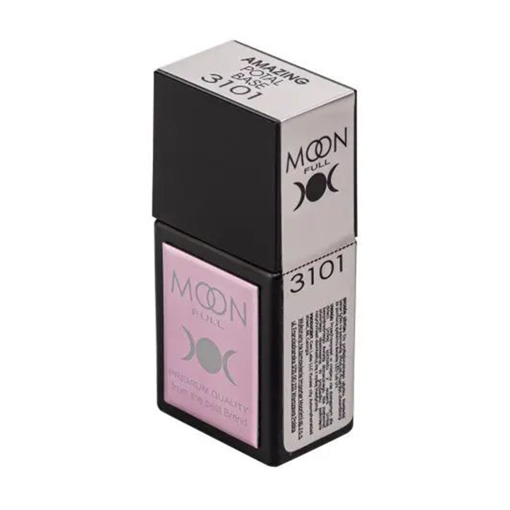 

Уцінка! База для гель-лаку Moon Full Amazing Potal Base з поталлю 3101, 12 мл