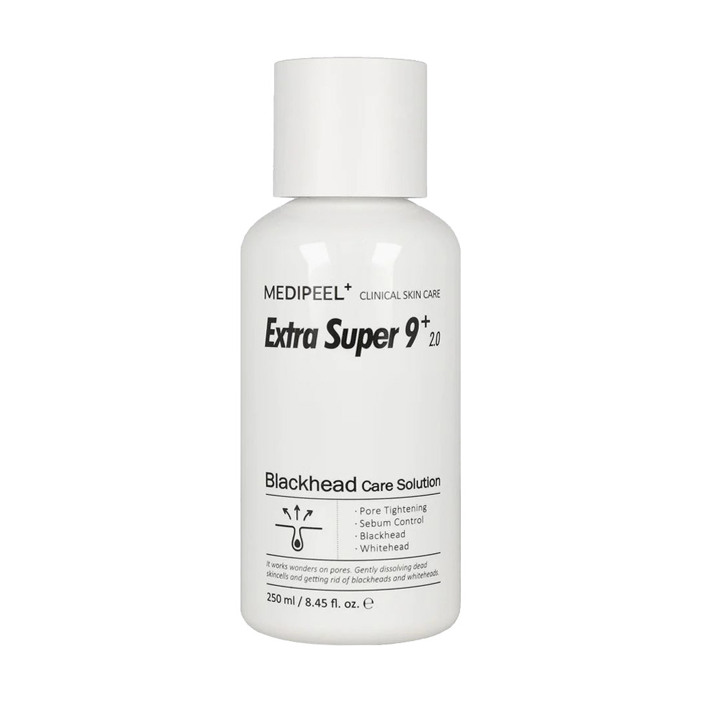 

Уцінка! Засіб для обличчя Medi-Peel Extra Super 9 Plus проти чорних цяток, 250 мл