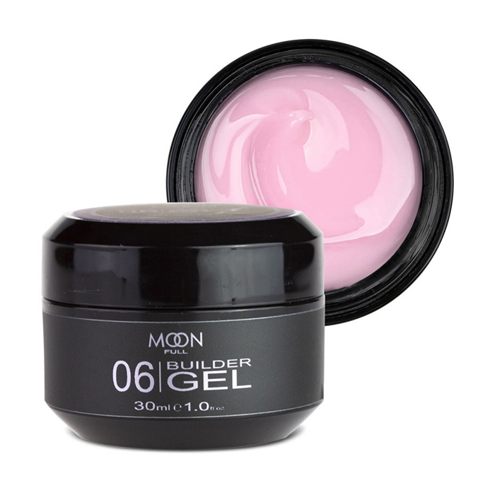 

Моделювальний гель для нігтів Moon Full Builder Gel 06 Натуральний рожевий, 30 мл