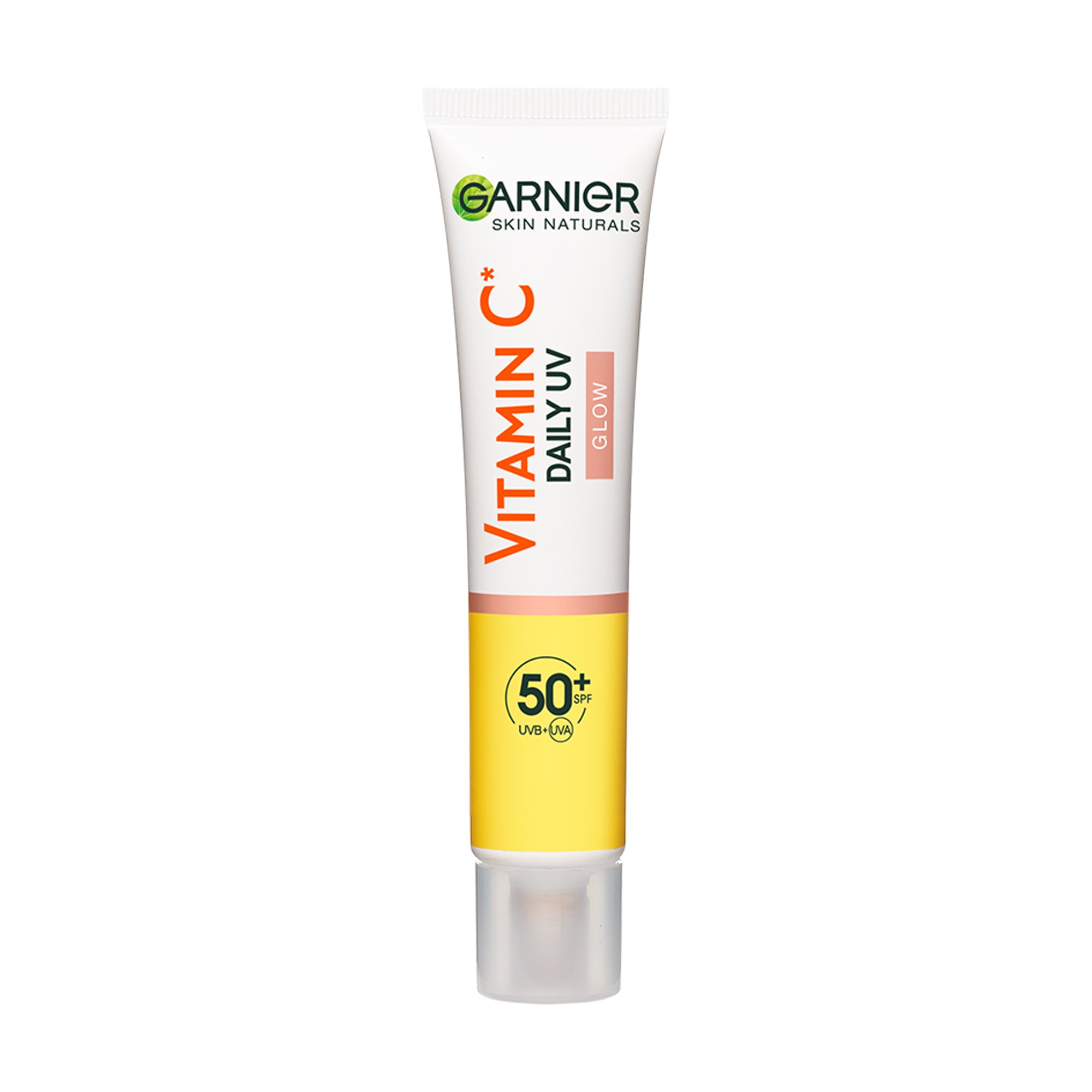 

Сонцезахисний денний флюїд для обличчя Garnier Skin Naturals Vitamin C Daily UV Glow SPF 50 + з вітаміном С, 40 мл