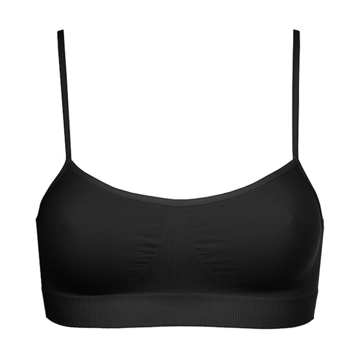

Безшовний топ жіночий Giulia Cami Top на тонких бретелях, Black, розмір S/M