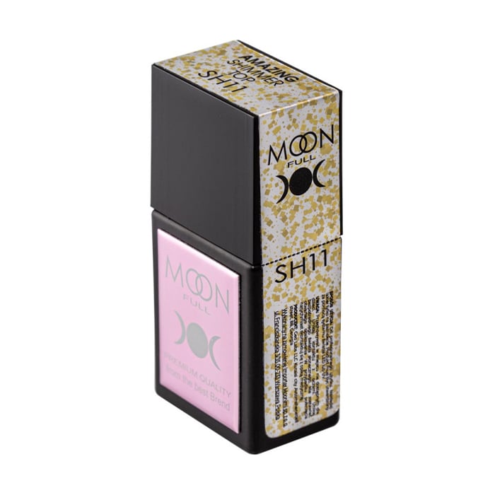 

Уцінка! Топ для гель-лаку Moon Full Amazing Shimmer Top з шимером, SH11, 12 мл