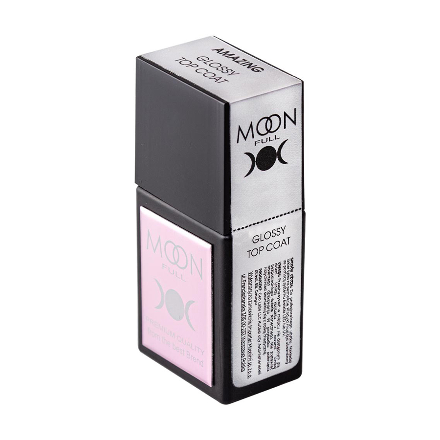 

Топ для гель-лаку Moon Full Amazing Glossy Top Coat, 12 мл