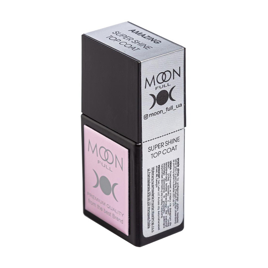 

Топ для гель-лаку Moon Full Amazing Super Shine Top Coat, 12 мл