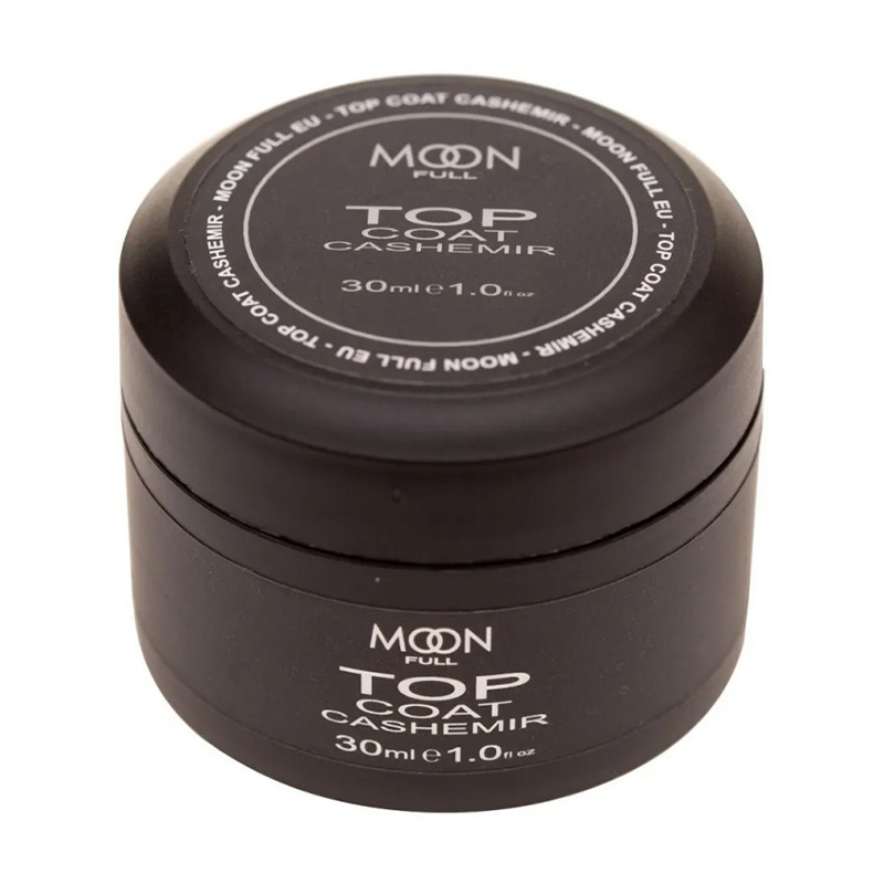 

Топ для гель-лаку Moon Full Top Coat Cashemir без липкого шару, 30 мл (банка)