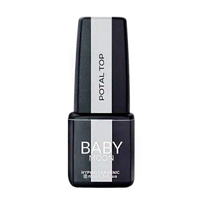 

Топ для гель-лаку Baby Moon Full Baby Potal Top з поталлю, без липкого шару, 12, 6 мл