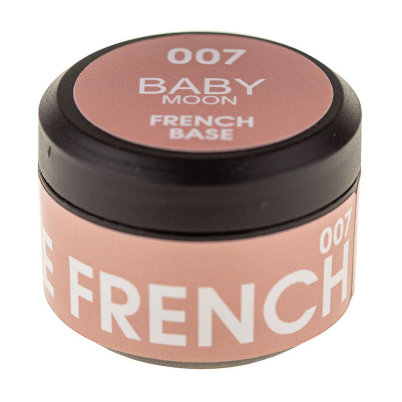 

Френч-база для гель-лаку Baby Moon Full Baby French Base 007 Рожевий темний, 15 мл