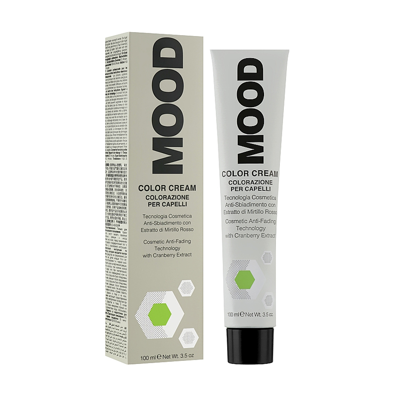 

Уцінка! Перманентна крем-фарба для волосся Mood Color Cream 8.17 Pearl Ash Blond, 100 мл