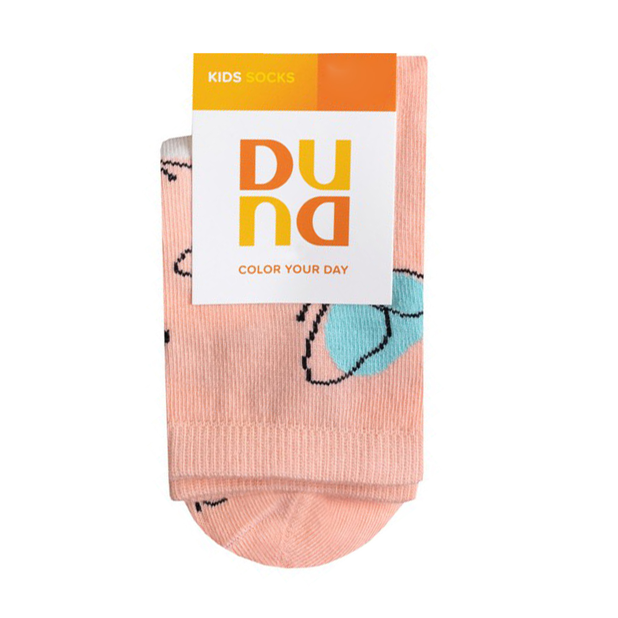

Дитячі шкарпетки Duna 4084 персик, розмір 20-22